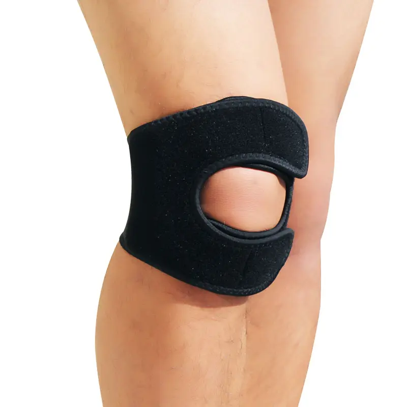 حزام بركنية رياضي قابل للتعديل من النيوبرين مثير لعام 2024، وسادة ركبة تساعد على امتصاص الاهتزازات لعلاج التهاب المفاصل