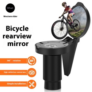 WEST BIKING-Miroir <span class=keywords><strong>de</strong></span> <span class=keywords><strong>guidon</strong></span> convexe <span class=keywords><strong>pour</strong></span> vélo <span class=keywords><strong>de</strong></span> route et <span class=keywords><strong>de</strong></span> montagne-Accessoires <span class=keywords><strong>de</strong></span> sécurité - Product Image 2