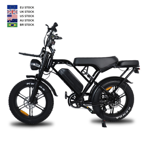 Bicicleta Eléctrica Fatbike en Stock en la UE, Reino Unido y EE. UU., 7 Velocidades, Motor de 250W, Bicicleta Híbrida Urbana ANGLE G20, Bicicleta Eléctrica Todoterreno Vintage - Product Image 1