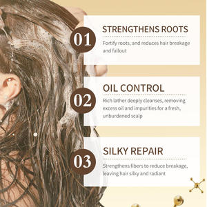 <b>Keratin</b> <b>Shampoo</b> Anti-Frizz Repair Damaged <b>Hair</b> Hydrolyzed <b>Keratin</b> Protein Treatment <b>for</b> Permed Color <b>Treated</b> <b>Hair</b> All <b>Hair</b> Types - Product Image 5