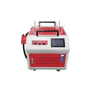 KEYILASER Laser Rust Removal Metal Cleaning Machine Car Type Portable Laser Cleaner Handheld Fiber Laser Cleaning Machine