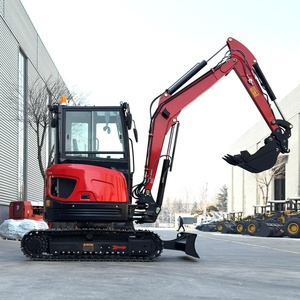 KOSTENLOSER VERSAND Mini-Bagger 3,5 Tonnen EPA Kubota Motor Neuer Raupenbagger Excavadora <span class=keywords><strong>1</strong></span> Tonne 2 Tonnen Landwirtschaftliche Kleinbagger-Maschine - Product Image 4
