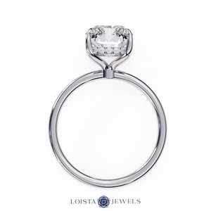 Anillo de Diamantes Cultivados en Laboratorio de Oro de 18K para Mujer, Anillo de Diamantes de Lujo para Compromiso y Boda, Fabricante de Joyería Fina Personalizada - Product Image 2