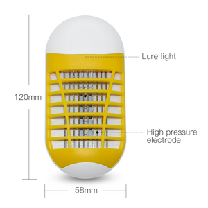 Lámpara Mata Mosquitos Eléctrica UV LED, <span class=keywords><strong>Antimosquitos</strong></span> para Interiores, <span class=keywords><strong>Enchufe</strong></span> Estadounidense, Clasificación IP33, Garantía de 2 Años - Product Image 3