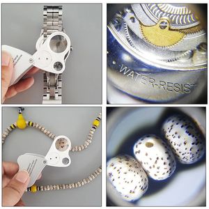 Lupa Portátil de 30X 60X con Luz para Joyería, Lectura, Deportes y Entretenimiento - Product Image 3