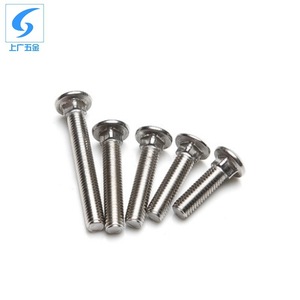 Perno de Carrocería de Acero Inoxidable 304 DIN603 M6 M8 M10 M12 con Cabeza Redonda y Cuello Cuadrado para la Industria de la Construcción en Madera - Product Image 3