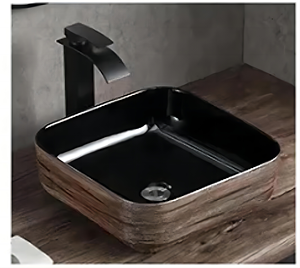 Vasque de salle de bain moderne à un seul bac de 60 pouces, lavabo utilitaire, comptoir, lavabo, design moderne pour salle de bain - Product Image 3