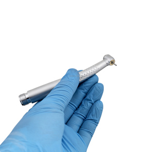 Turbina <span class=keywords><strong>Dental</strong></span> Eléctrica de Alta Velocidad con 5 Luces LED, 5 Chorros de Agua, Aluminio, Fuente de Alimentación, Preparación de Cavidades ELIJAH CYC224 - Product Image 2