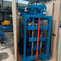 Máquina para Fabricar Bloques de Pavimento Encastrables, Máquina para Fabricar Ladrillos de Piso con Cara de Roca Delgada, Máquina Eléctrica para Concreto Sólido 15-20s