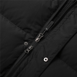 Veste bomber longue imperméable pour homme, taille plus, col montant, à capuche, tissée, pour l'extérieur, directement de l'usine au Bangladesh - Product Image 3