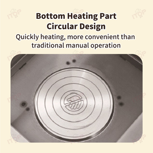 ลูกกลิ้งเนยไฟฟ้าสำหรับร้านอาหารโรงแรมคาเฟ่เครื่องจ่ายเนยเชิงพาณิชย์ทำจากสแตนเลส - Product Image 6