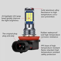 Lampu kabut mobil warna ganda, lampu kabut mobil warna ganda HB3 HB4 9006 9005 H11 H8 H7, lampu kabut strobo otomatis, Aksesori Mobil, bohlam Led berkedip, lampu mobil DC 12V