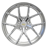 Jantes de voiture de vente directe d'usine en Chine 16 17 18 19 20 21 22 23 24 pouces PCD 108 112 114.3 120 roues de voiture en alliage de trou