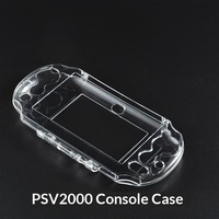 Étui en coque transparente PSV2000 pour console PS Vita 2000, protection transparente pour PSV 2000, étui de protection