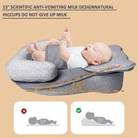 Coussin de positionnement pour bébé, anti-régurgitation, pour le confort du bébé et le soutien pendant l'alimentation
