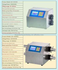 Máquina de Llenado de Botellas de Agua, Leche, Jugo y Líquidos con Bomba de Accionamiento Magnético de Nuevo Diseño, 4 Cabezales, Tiempo de Entrega Más Rápido, Alta Calidad - Product Image 4