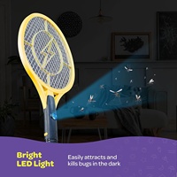 Raquettes anti-moustiques électriques avec lumières LED, rechargeables par USB, pour la saison d'automne, portée 41-60 cm, vente en gros