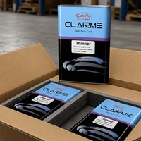 Diluant acrylique à faible odeur pour peinture automobile, réducteur de solvant écologique pour la rénovation automobile et la peinture au pistolet en atelier de carrosserie