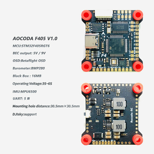 Aocoda-rc F4 V1.1 Controlador de vuelo F405 <span class=keywords><strong>Betaflight</strong></span>/inav Osd Mpu6500/mpu6000 16m <span class=keywords><strong>Blackbox</strong></span> 3-6s Control de vuelo para Rc - Product Image 2