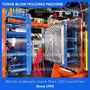 플라스틱 접이식 테이블 제조용 서보 어큐뮬레이터 블로우 성형기 제조 - Product Image 3