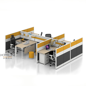 Precio de fábrica, muebles de oficina modulares, <span class=keywords><strong>tabiques</strong></span>, cubículos de oficina modernos, cubículos, estaciones de trabajo, escr - Product Image 3