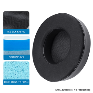 Almohadillas de Gel Refrigerante CORBORS de Repuesto, Molde Privado, para Auriculares <span class=keywords><strong>Corsair</strong></span> <span class=keywords><strong>Virtuoso</strong></span> RGB Wireless XT SE, Cojines de Alta Densidad para Juegos - Product Image 3