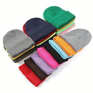 Bonnet en tricot uni 52g pour l'automne et l'hiver, résistant au froid et au vent, avec logo personnalisé - Product Image 6