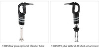 450W متغيرة السرعة خلاط يدوي التجاري مزج/Pureeing/الاستحلاب/الجلد/تقطيع الغمر خلاط