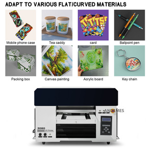 Andemes marque 3060 xp600 imprimante uv 30CM autocollant impression uv A3 rouleau à rouleau uv dtf imprimante - Product Image 3