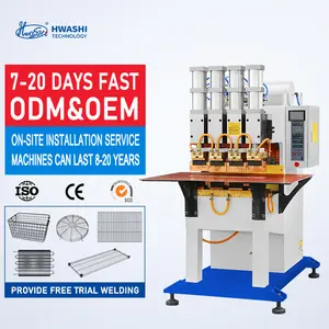 HWASHI Wire Shelves Mesh Manual Spot Welding Machine