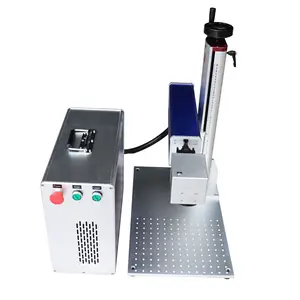 50w CNC Fiber Laser Marking Machine 110*110mm SG 7110 Scan Head Raycus laser source for Jewelry business