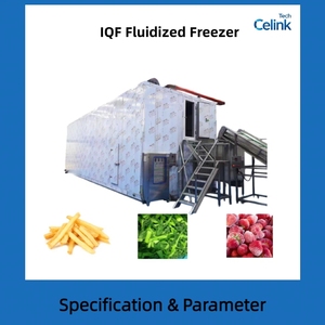 Système de congélation automatique IQF en tunnel de petite à grande capacité pour usine de transformation alimentaire, congélateur spiral - Product Image 6