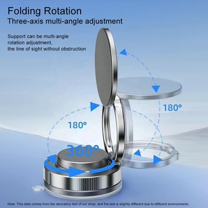 360 Độ Xoay Khung Đứng Mạnh Mẽ Nam Châm Hút Chân Không Hút Cup Từ Xe Người Giữ Điện Thoại Cho <span class=keywords><strong>Iphone</strong></span> - Product Image 2