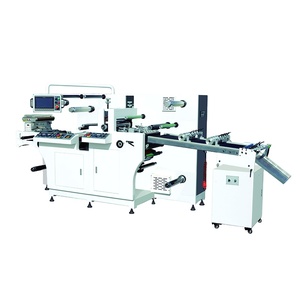 350Mm Hẹp Web Giấy Nhãn Dán/Dính/Nhãn CuộN Để Cuộn Bán-Rotary Die Máy Cắt WJJM350 - Product Image 1