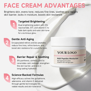 Crème Visage <span class=keywords><strong>Anti</strong></span>-rides au Rétinol en Promotion – Soin Quotidien Éclaircissant et Hydratant – Crème de Jour <span class=keywords><strong>Anti</strong></span>-âge Raffermissante - Product Image 3