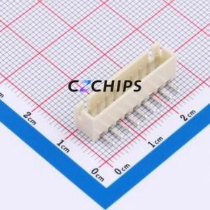 BX-XH2.54-9PWZ-GW Wire-to-Board Pin Header Bent Lead Through Hole,P=2.5mm Connector 1x9P 2.5mm Right Angle Insert XH - Product Image 1