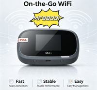 Routeur sans fil externe portable MF8800L doté de la technologie double bande 2,4G/5G, vitesses de 300 Mbps, prise en charge de l'insertion de carte SIM