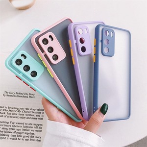 Objectif de caméra protéger TPU PC couverture arrière antichoc mat Transparent coque de téléphone pour <span class=keywords><strong>Huawei</strong></span> P60 Pro P30 P40 Lite Mate 20 30 <span class=keywords><strong>Nova</strong></span> <span class=keywords><strong>5T</strong></span> - Product Image 2
