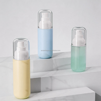 Flacon pompe mousse 100ml 120ml 150ml en PET vide avec pompe pour shampoing, mousse autobronzante, logo personnalisé, vente en gros