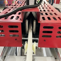 Machine de fabrication de tuyaux ondulés en PVC de haute qualité, ligne de production d'extrusion de tubes en PVC pour climatisation, extrudeuse SJSZ6/25