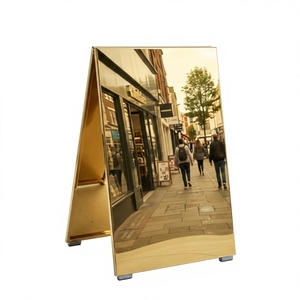 Panneau publicitaire pliable en A de haute qualité, étanche, conçu par le fabricant <span class=keywords><strong>direct</strong></span>, avec conception gratuite - Product Image 2