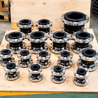 Joint d'expansion en caoutchouc EPDM à montage direct usine pour pipeline industriel, joint flexible à bride anti-vibration, fourniture OEM