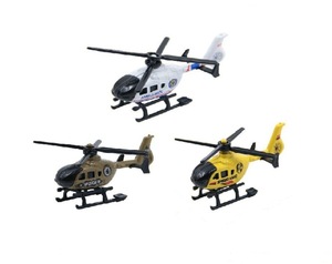 Vente en gros d'ornements militaires en alliage avec logo personnalisé Jouet de simulation de <span class=keywords><strong>taxi</strong></span> en hélicoptère pour garçons Modèle de voiture et d'avion pour jouer - Product Image 3