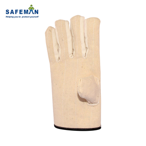 Fabrikpreis SAFEMAN 2*2 Robuste Baumwoll-Canvas-Arbeitshandschuhe Hitzebeständige Mehrzweckhandschuhe zu Günstigen Preisen - Product Image 2