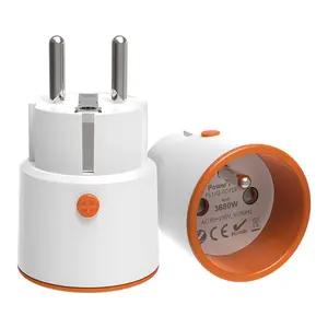 Zigbee Eu Smart Plug 16a Wifi Smart Socket Met Power Monitor