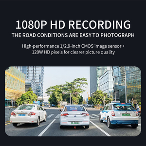 1080p GPS Wifi Dash Cam xem phía sau gương FM Đài phát thanh G-cảm biến vòng lặp ghi âm Carplay ghi video Ổ Đĩa Ghi cho - Product Image 4