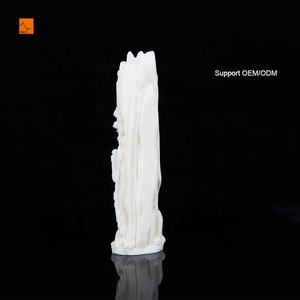 ที่กําหนดเองเงางาช้างสีขาว Guanyin พระพุทธรูปตกแต่ง Polyresin โบธิดาแห่งความเมตตาทางศาสนาสําหรับตกแต่งบ้าน - Product Image 4