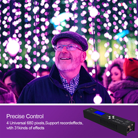 Equipo de Iluminación Profesional para Escenarios, Barra de Píxeles RGB/RGBW para DJ, Señal DMX SPI para Tubo de Píxeles, Controlador de Luces LED