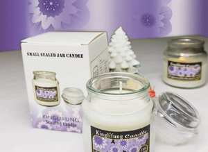 Vela Aromática Natural a Base <span class=keywords><strong>de</strong></span> Plantas - Hecha a Mano Sin Aditivos con Fragancia Botánica Pura para la Relajación Relajación Sencilla en el Hogar - Product Image 4