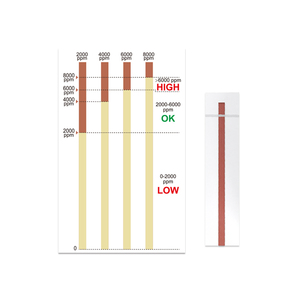 Bơi chuyên nghiệp nước hồ bơi thử nghiệm <span class=keywords><strong>Kit</strong></span> cho nước mặn hồ bơi kiểm tra Strips 0-8000mg/L - Product Image 5